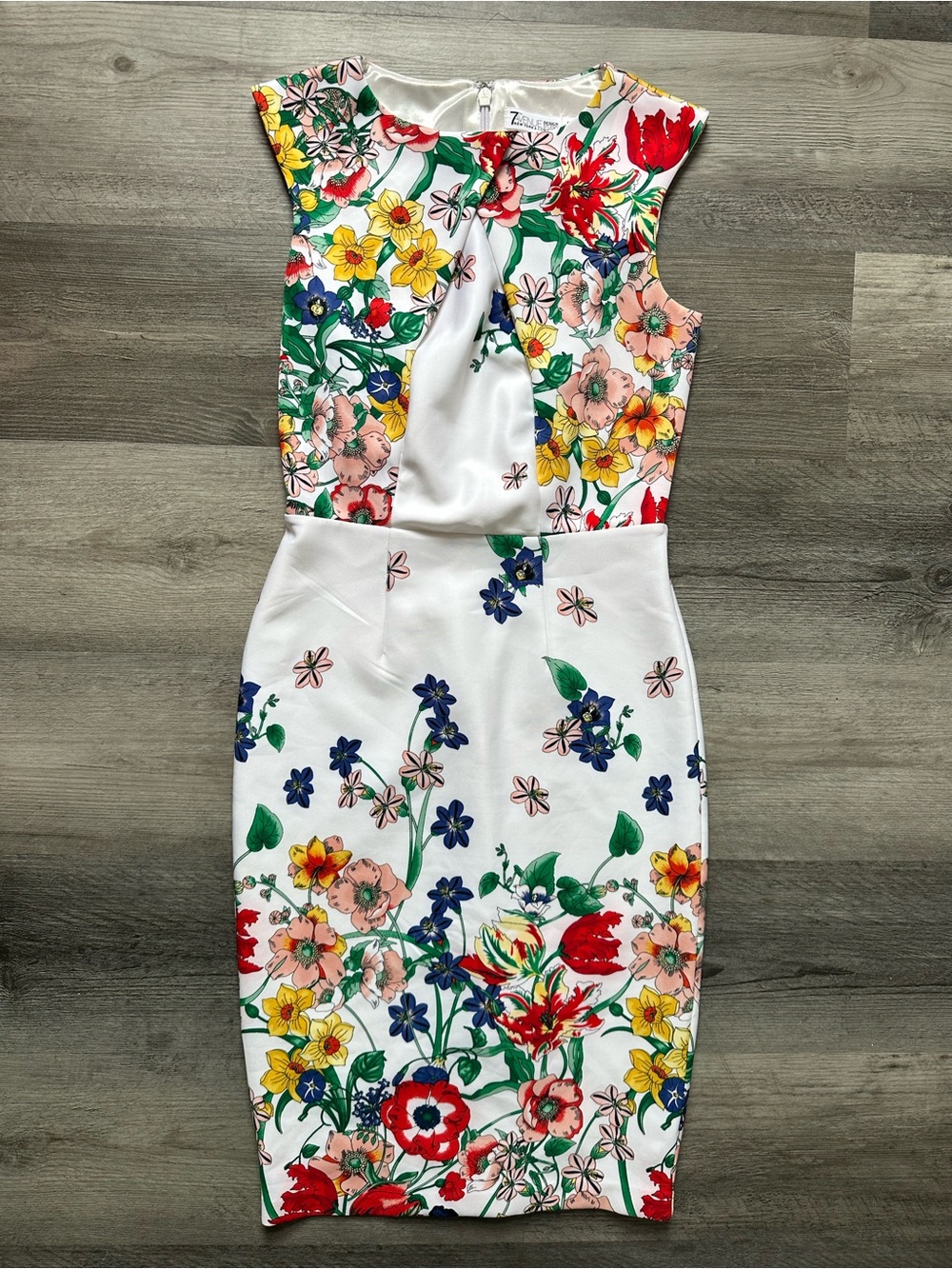 New York & Company 7th Avenue Floral Print Garden Sheath Dress
